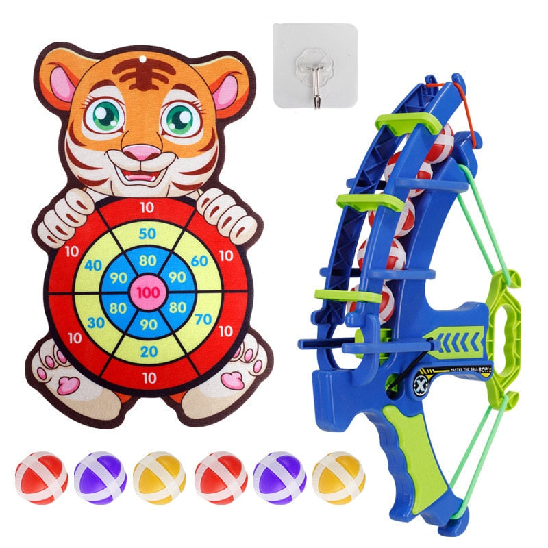 Kit Montessori Arco e Flecha Tiro ao Alvo