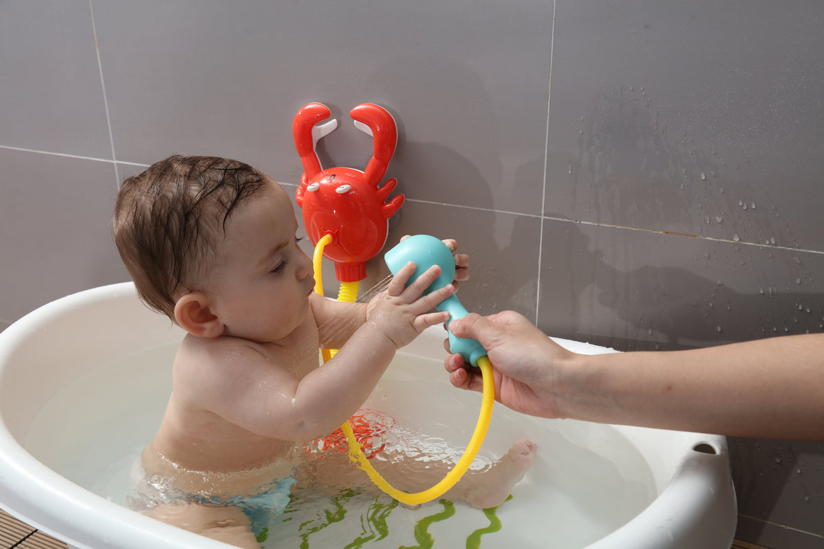 Crab Shower - Chuveirinho Portátil Para Boias Mambobaby ou Banheiras