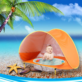 Piscina de Praia e Jardim Com Proteção FPU 50+