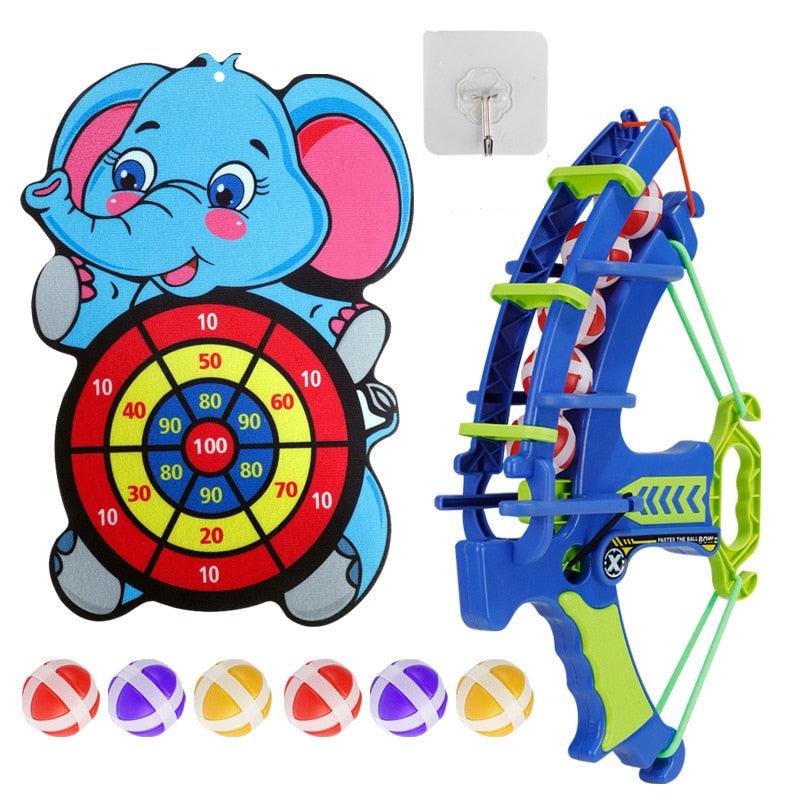 Kit Montessori Arco e Flecha Tiro ao Alvo